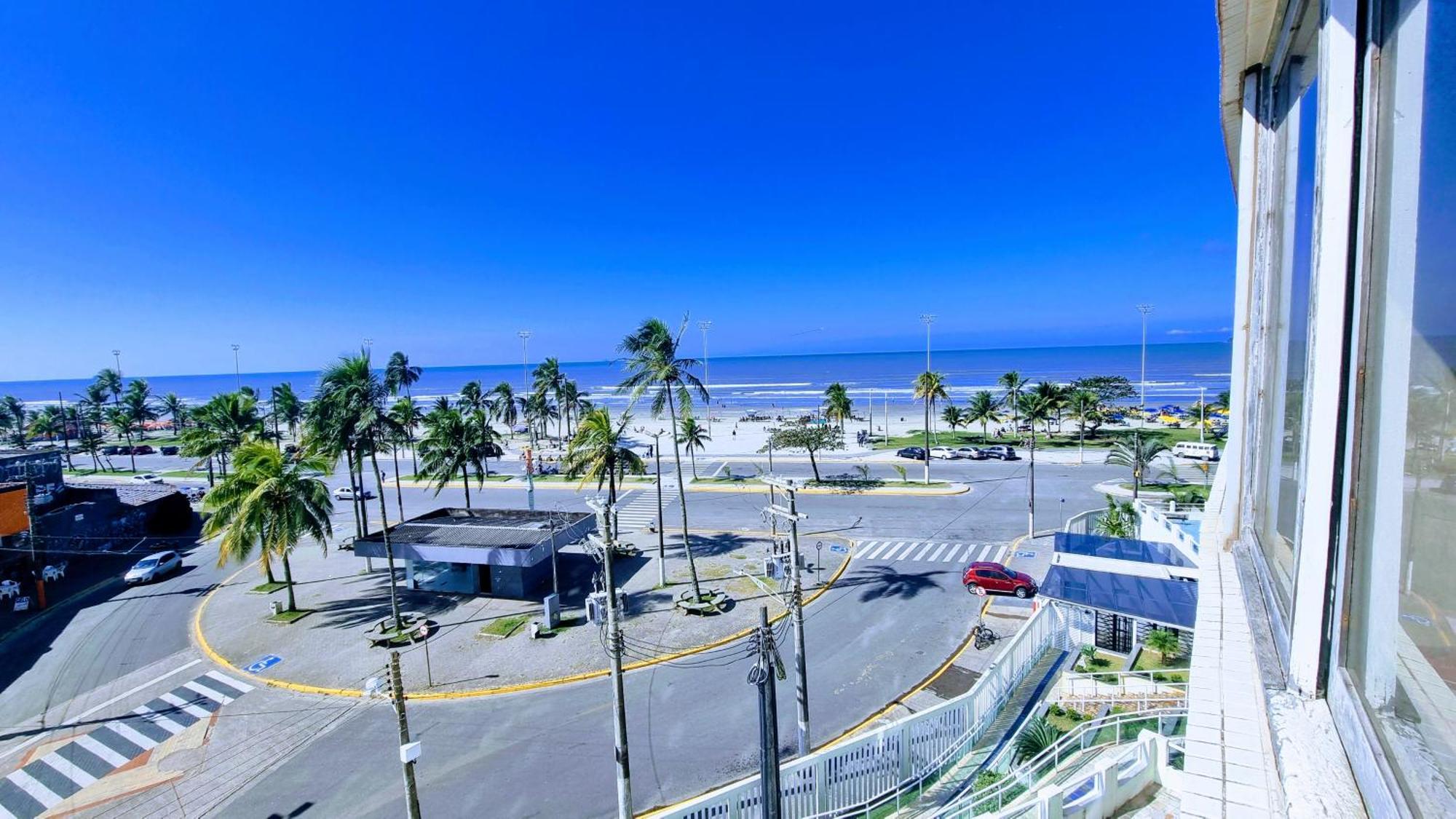 Apto Em Frente Ao Mar - Predio Redondo Peruíbe Kültér fotó